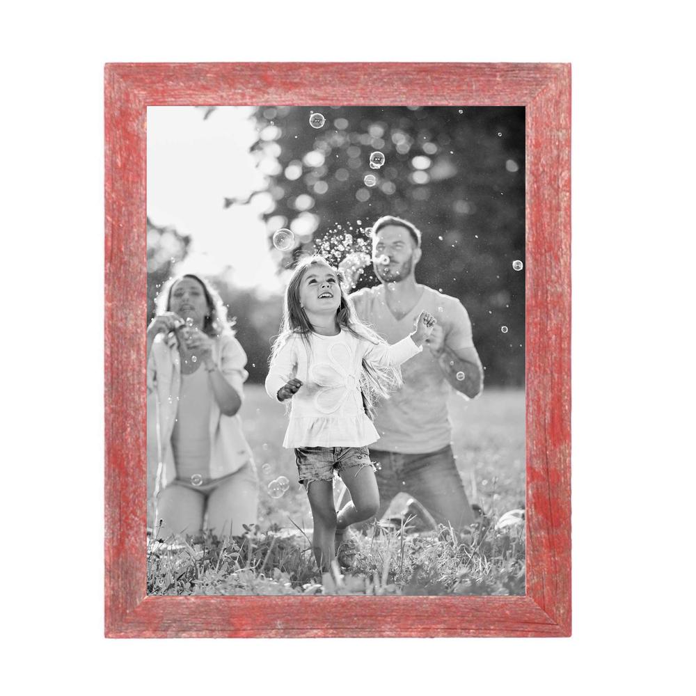 11"x14 Rustic Red Picture Frame - 380317. Picture 3