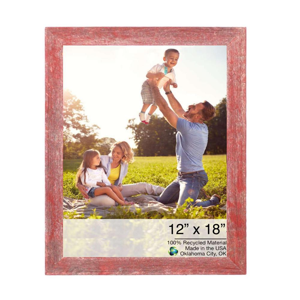 12x18  Rustic Red Picture Frame - 380374. Picture 1