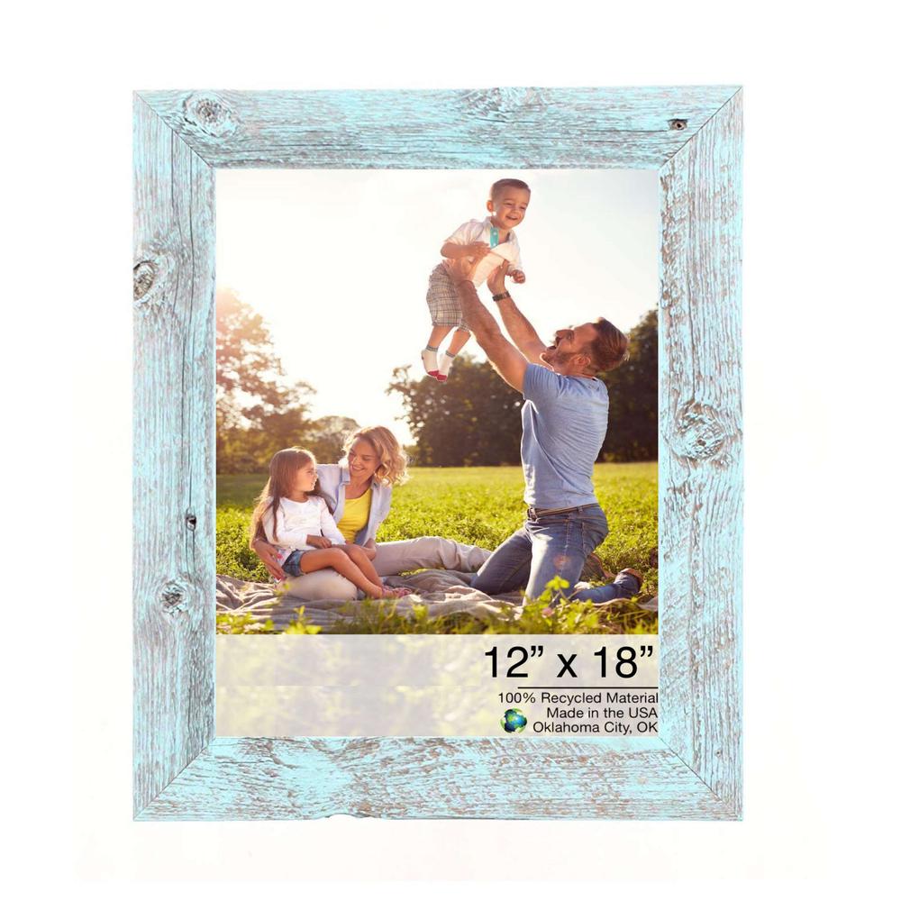 12x18  Rustic Blue Picture Frame - 380375. Picture 1