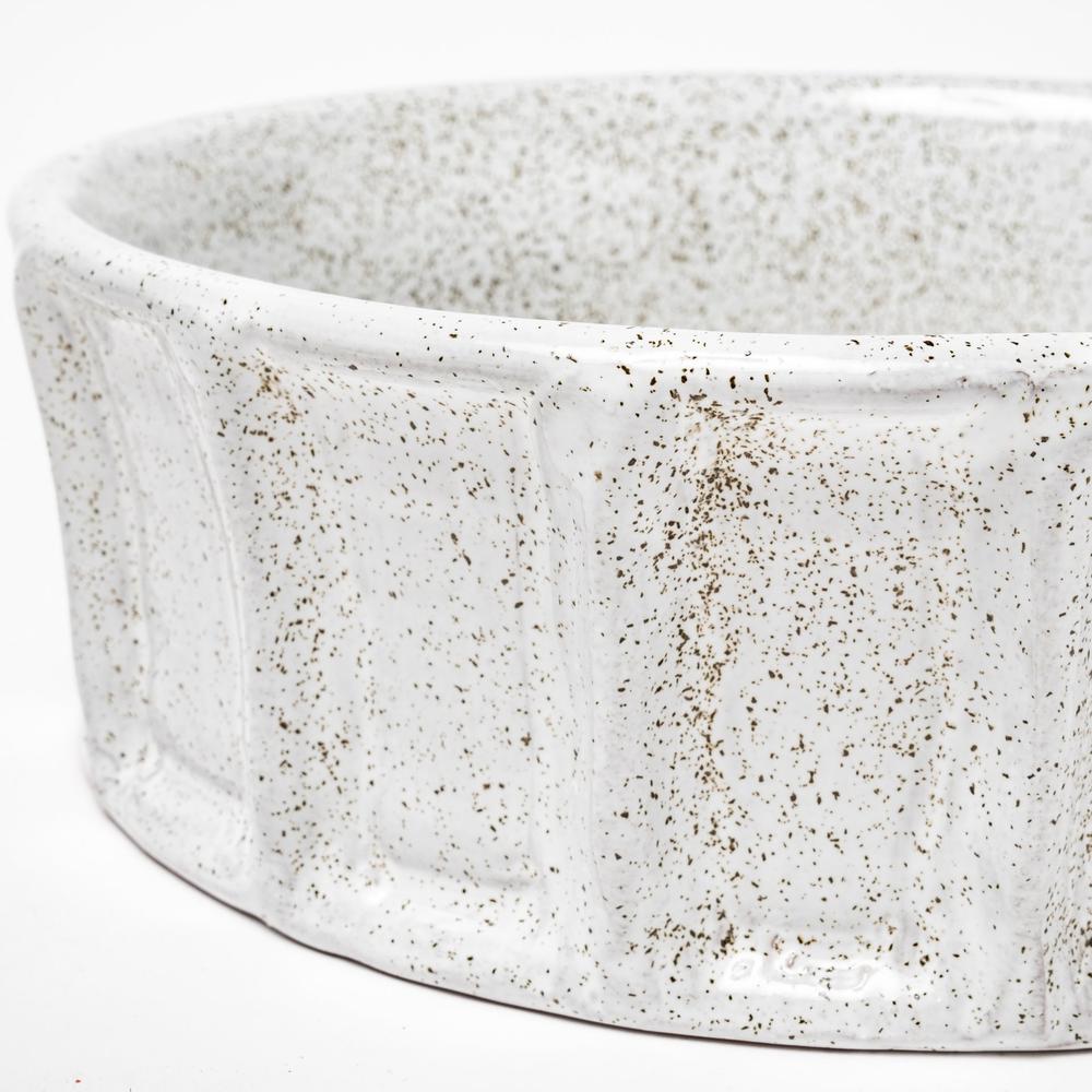 Small White Ceramic Bowl - 380395. Picture 4