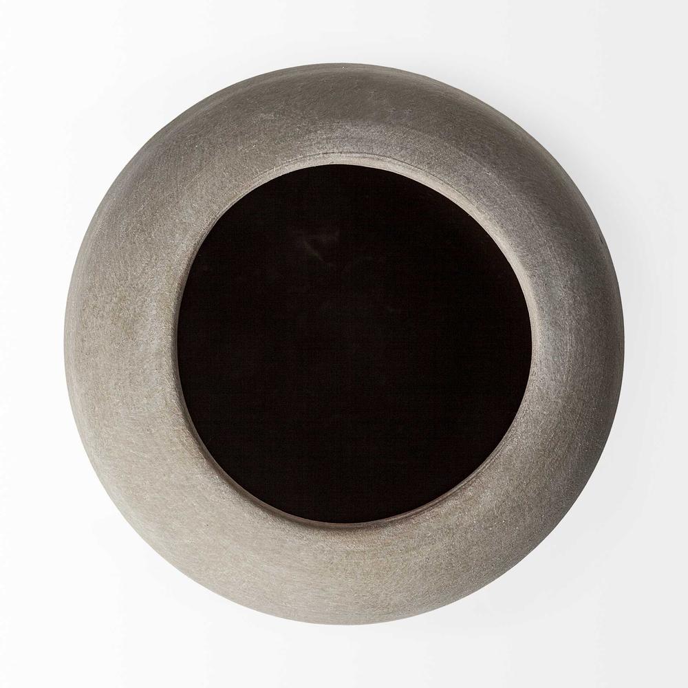 Grey and Brown Ceramic Vase - 380397. Picture 2