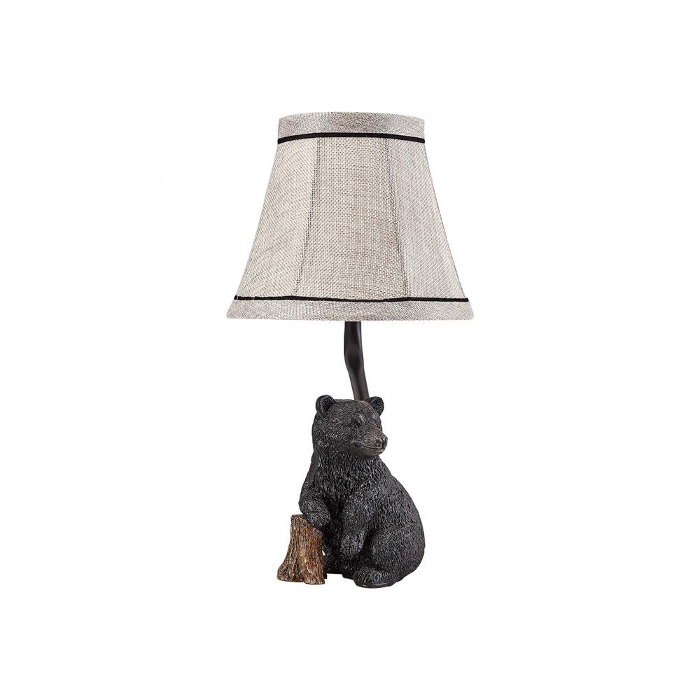 Smokey Bear in Woodlands Accent Lamp - 380514. Picture 1