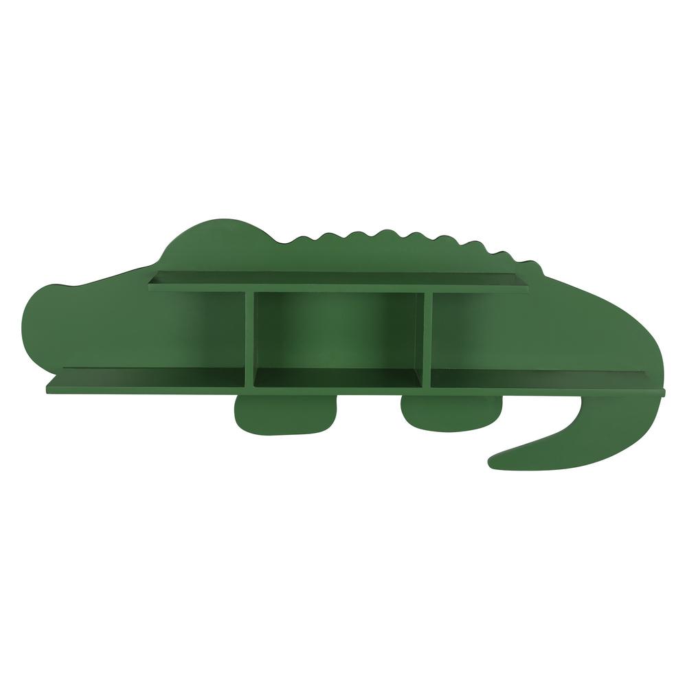 Green Alligator Modern Wall Shelf - 383235. Picture 1