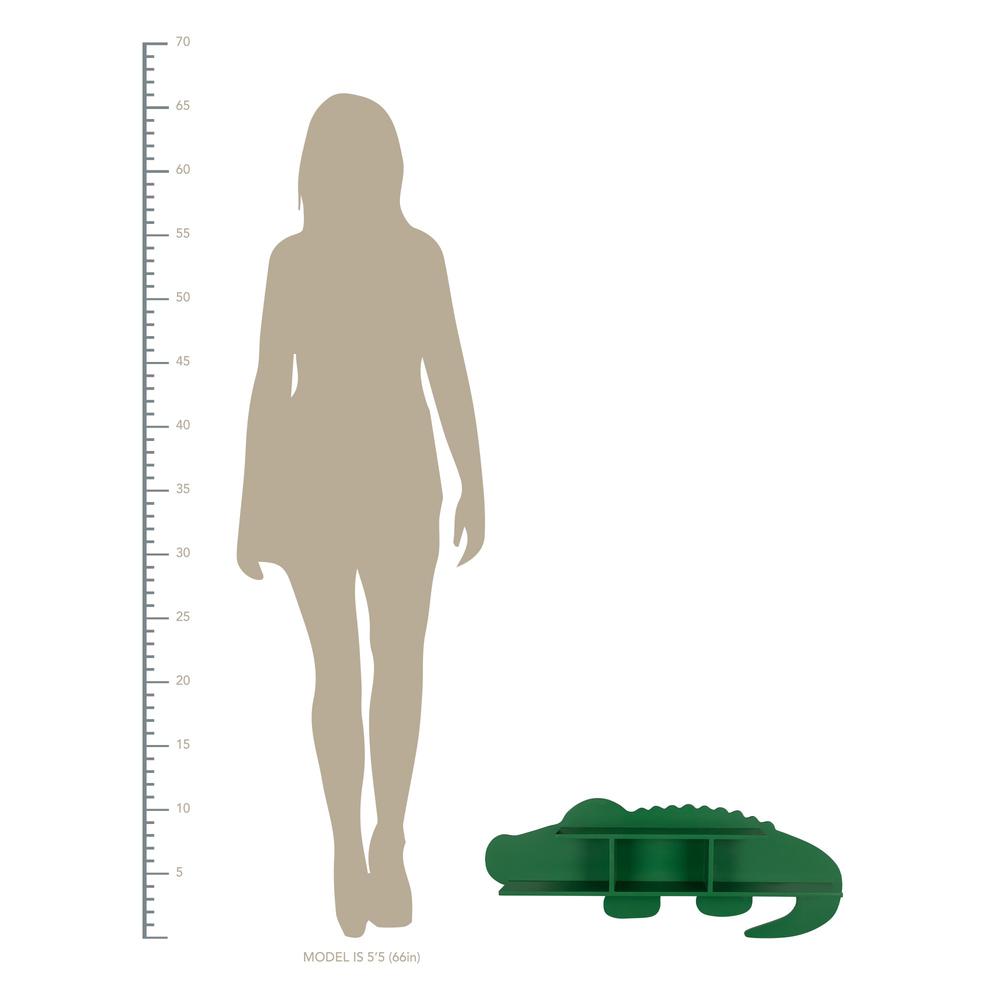 Green Alligator Modern Wall Shelf - 383235. Picture 4