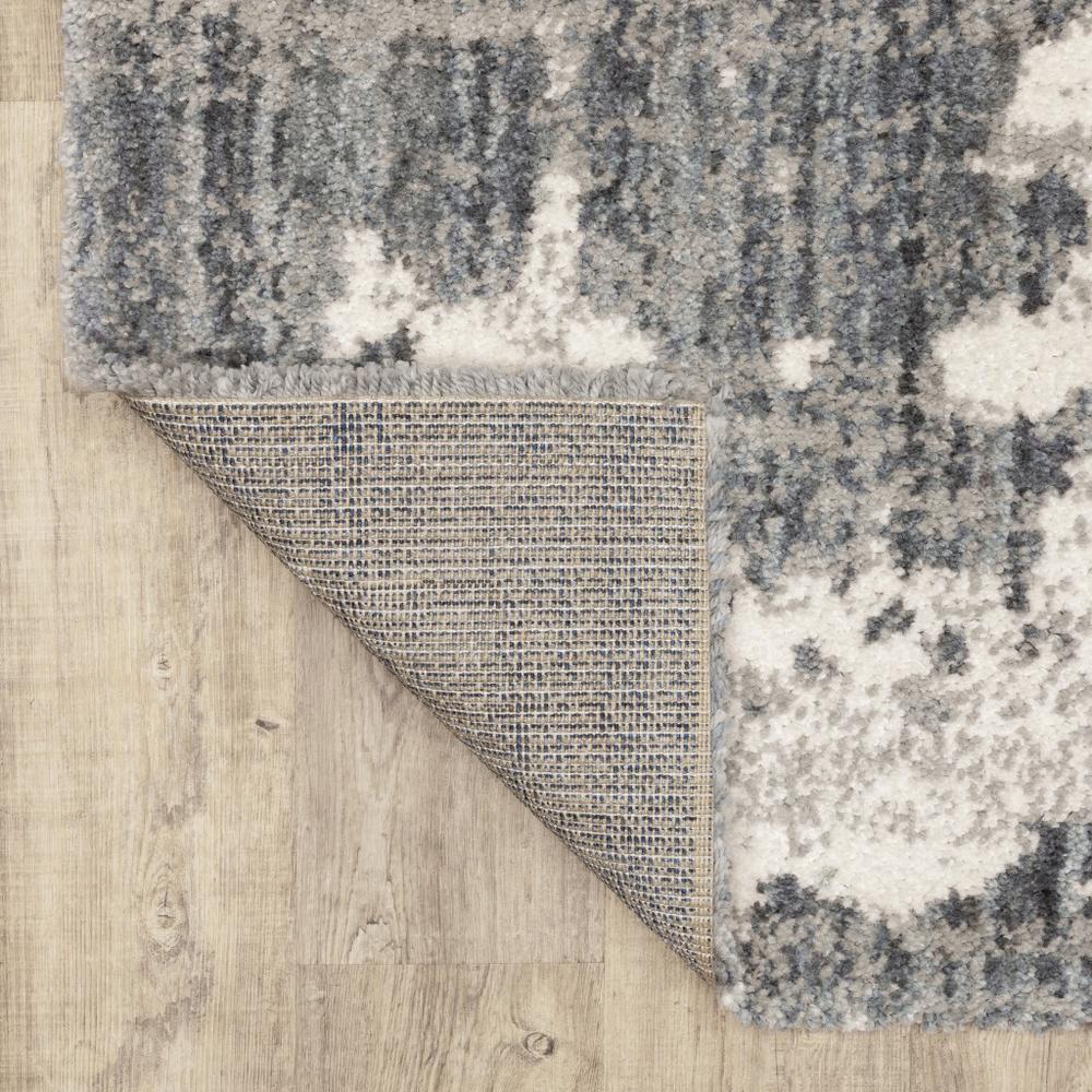 4'x6' Grey and Ivory Grey Matter  Area Rug - 383665. Picture 3