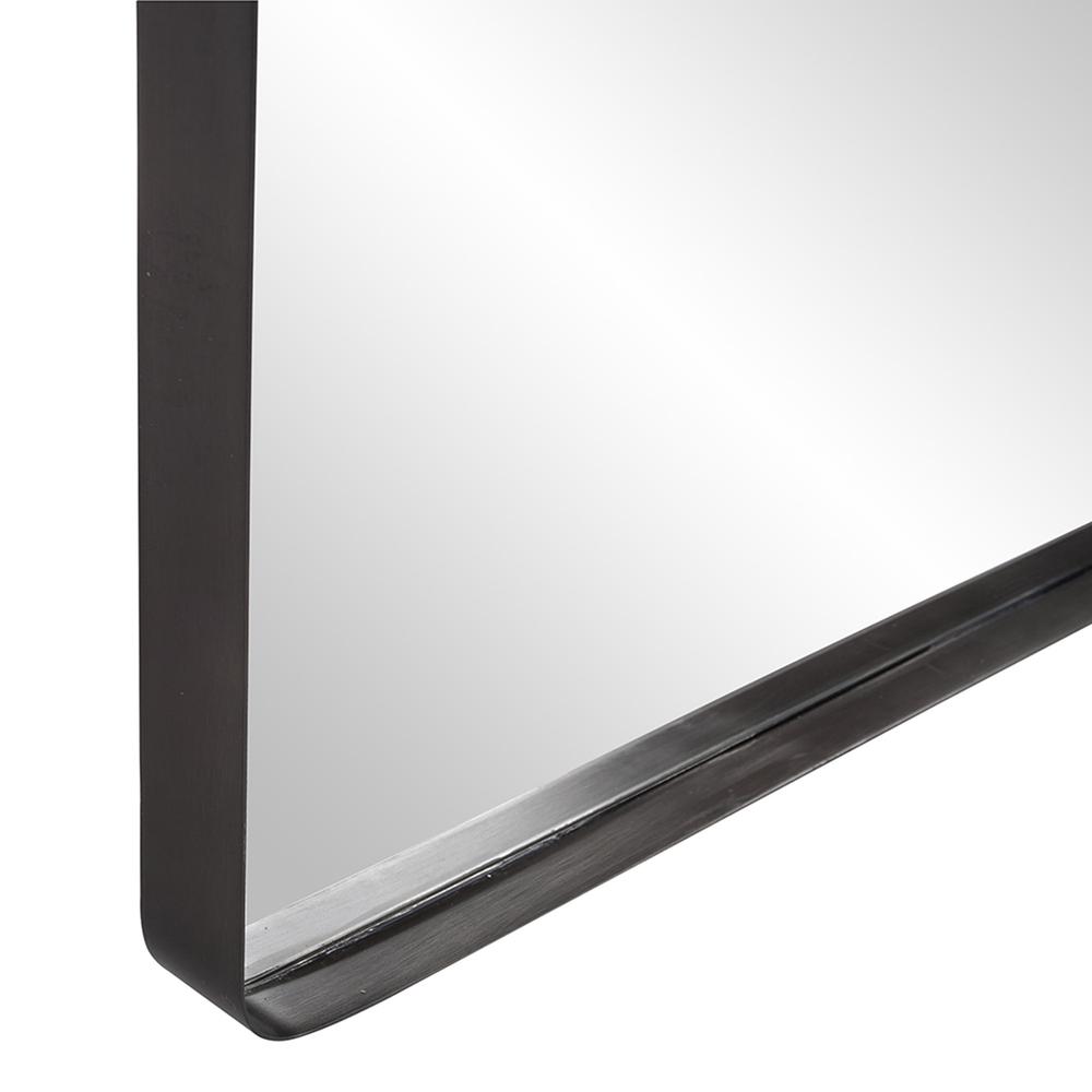 Rectangular Stainless Steel Frame with Brushed Black Finish - 383724. Picture 4