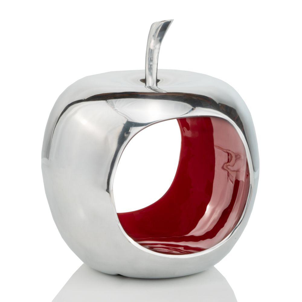 Apple Aluminum Decorative Accent Bowl - 383739. Picture 2