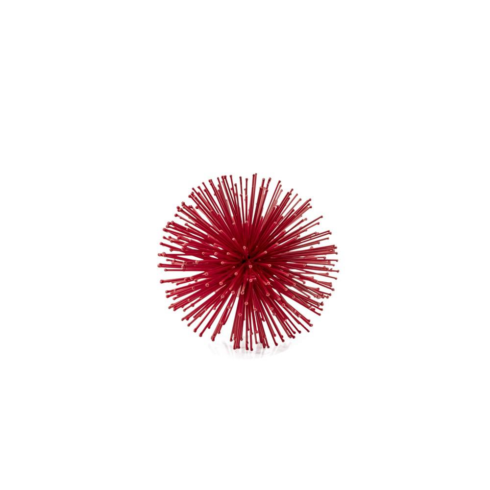 Mini Red Spiky Sphere Home Accent Filler - 383774. Picture 1
