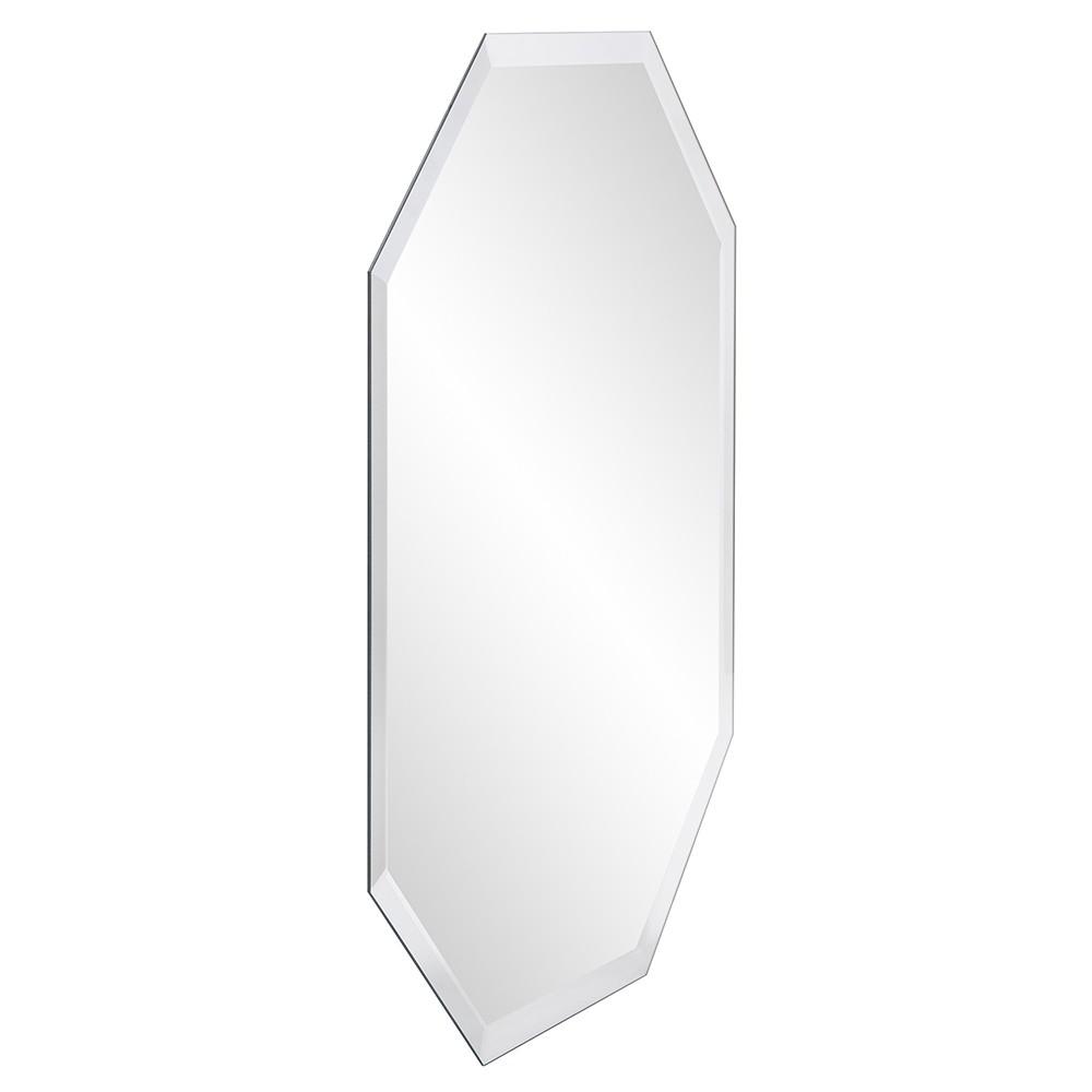 Octagonal Minimalist Frameless Mirror - 384185. Picture 3