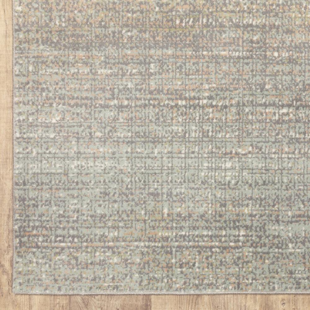 3' x 6' Gray Green Abstract Confetti Indoor Area Rug - 384274. Picture 3