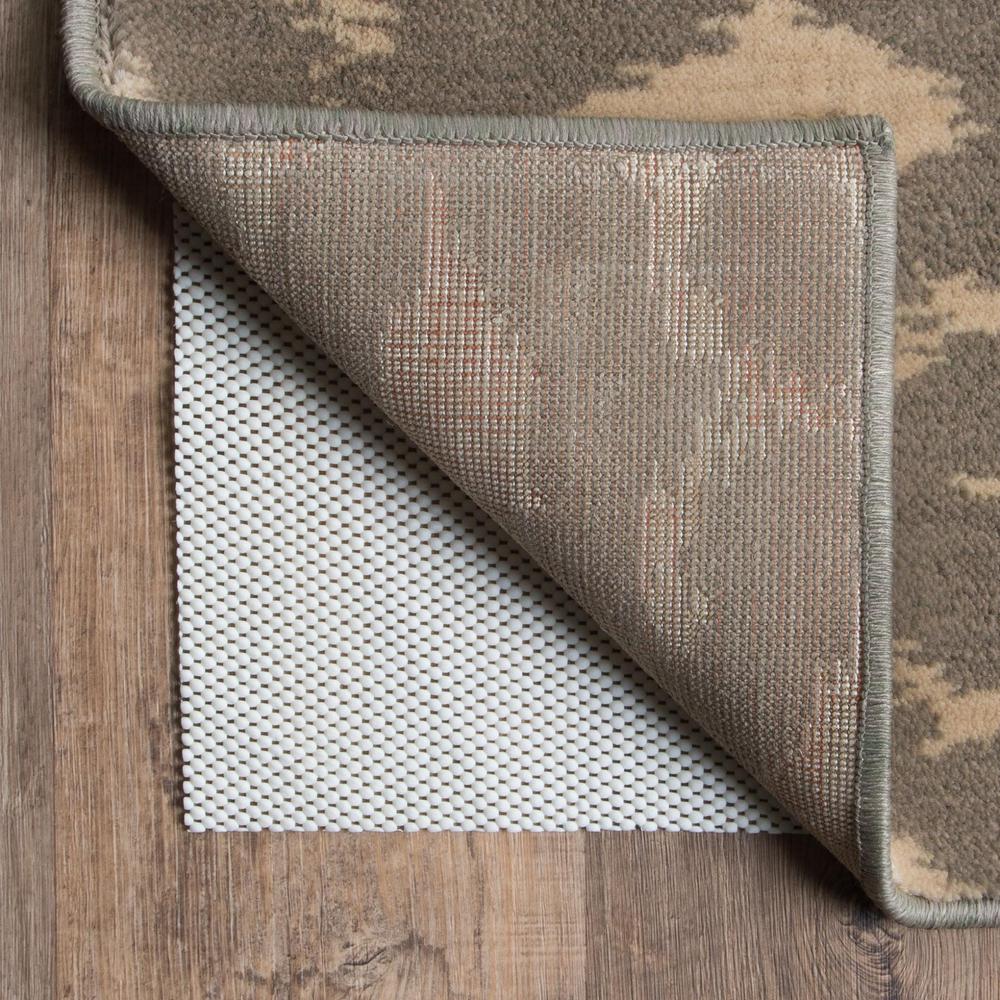 10' x 13' Beige Non Slip Rug Pad - 384357. Picture 1