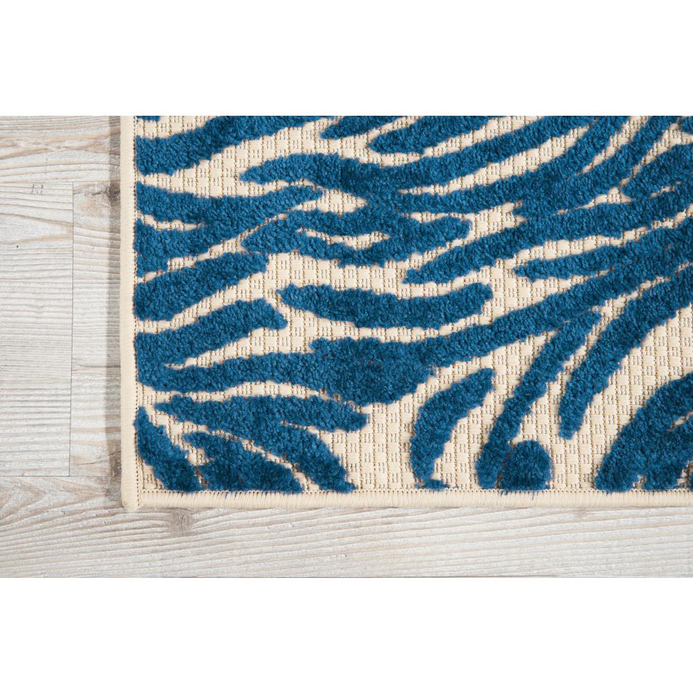 3' x 4'  Tropical Blue Abstract Indoor Outdoor Area Rug - 384406. Picture 2