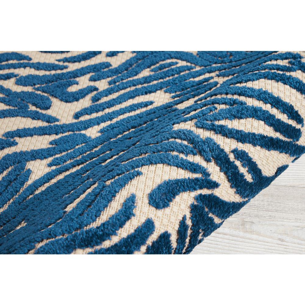 3' x 4'  Tropical Blue Abstract Indoor Outdoor Area Rug - 384406. Picture 3