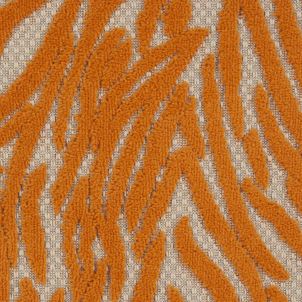 3’ x 4’ Orange Zebra Pattern Indoor Outdoor Area Rug - 384589. Picture 5