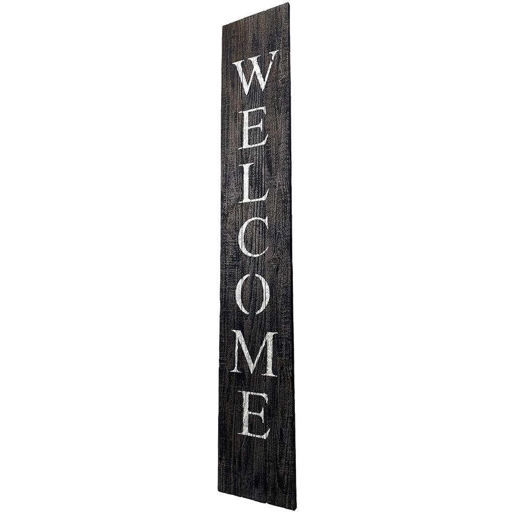 Rustic Black and White Front Porch Welcome Sign - 384911. Picture 3