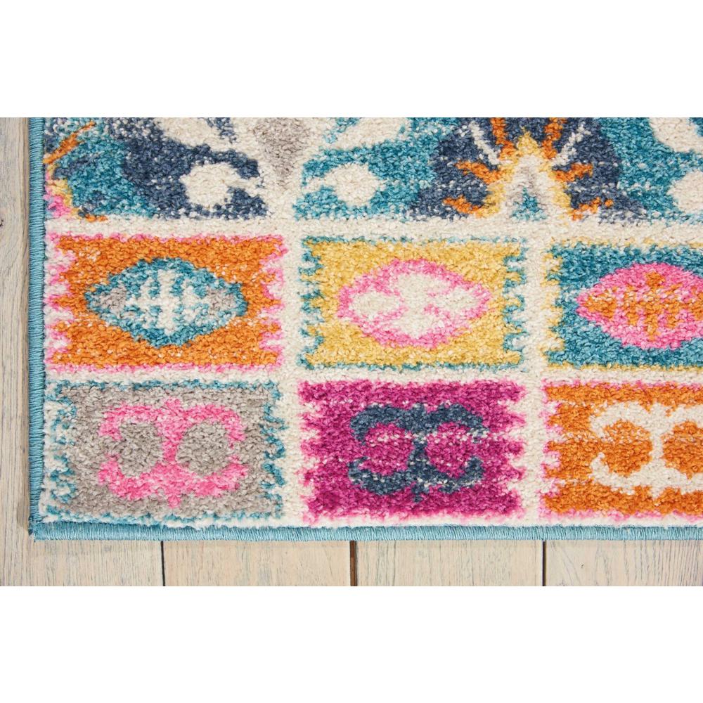 4’ x 6’ Multicolor Ogee Pattern Area Rug - 385246. Picture 2