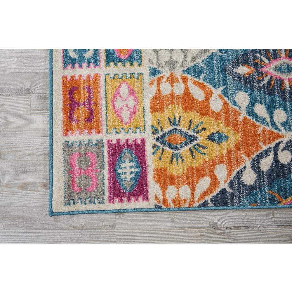 8’ x 10’ Multicolor Ogee Pattern Area Rug - 385249. Picture 2