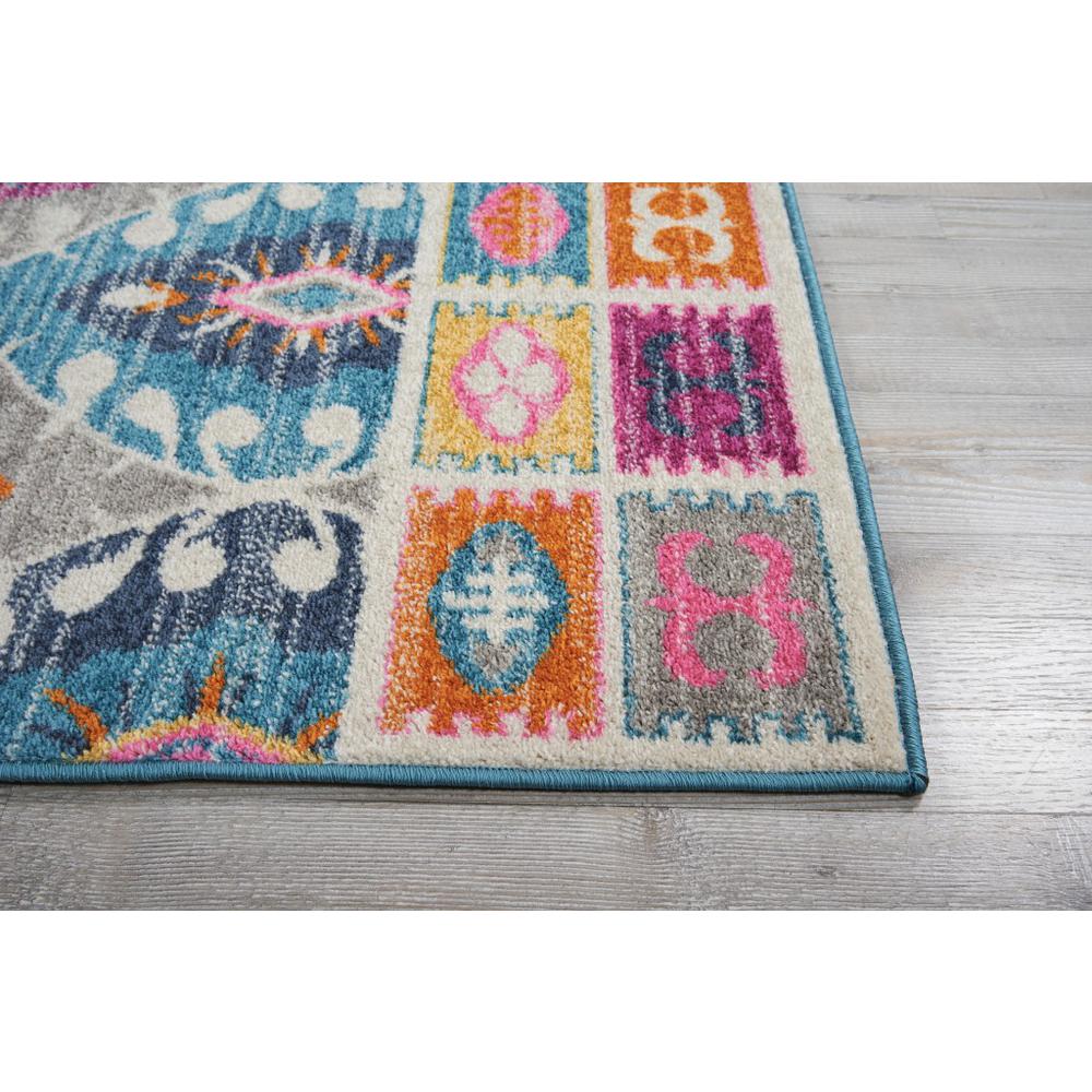 8’ x 10’ Multicolor Ogee Pattern Area Rug - 385249. Picture 5