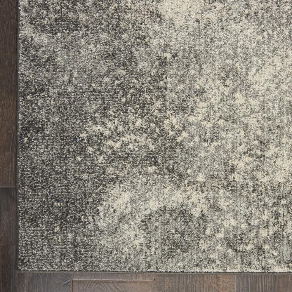 2’ x 3’ Charcoal and Ivory Abstract Scatter Rug Charcoal/Ivory. Picture 2