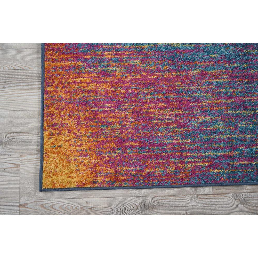 2’ x 6’ Rainbow Abstract Striations Runner Rug - 385357. Picture 2