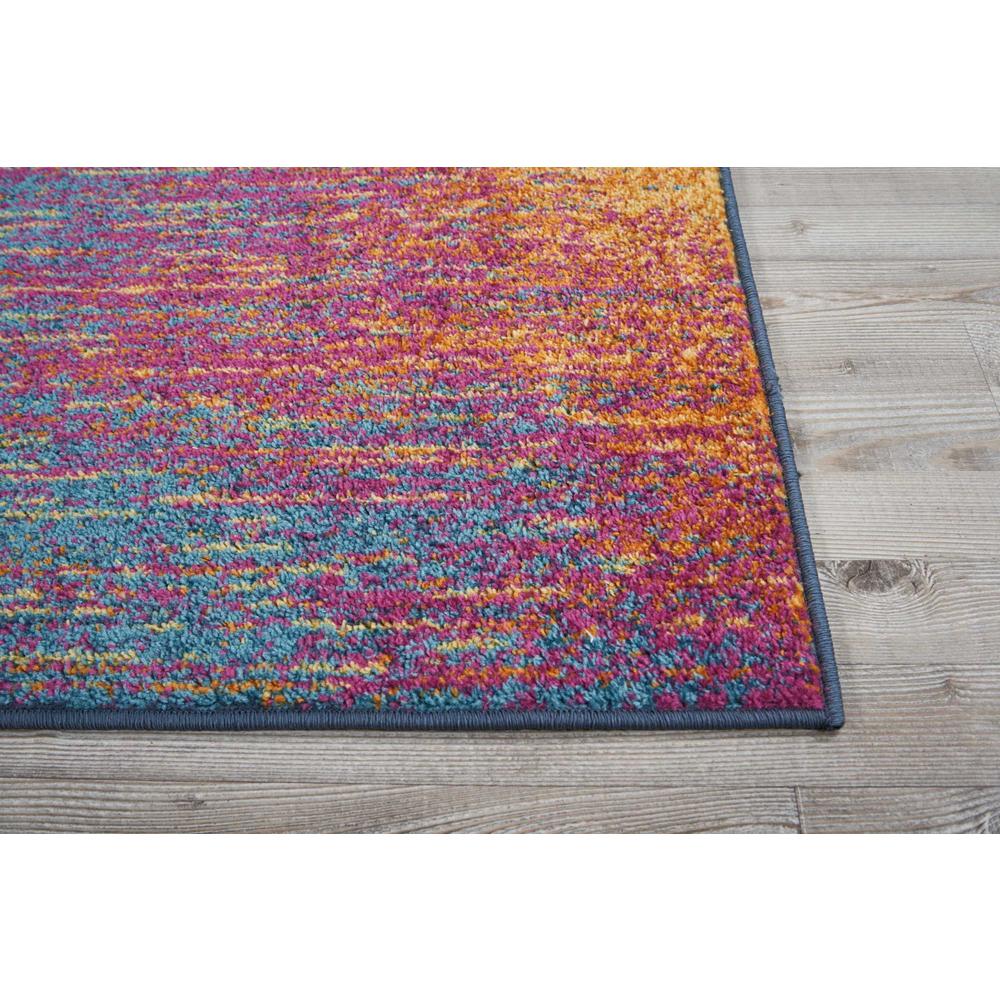 2’ x 6’ Rainbow Abstract Striations Runner Rug - 385357. Picture 5