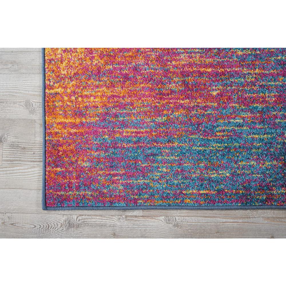2’ x 10’ Rainbow Abstract Striations Runner Rug - 385358. Picture 2