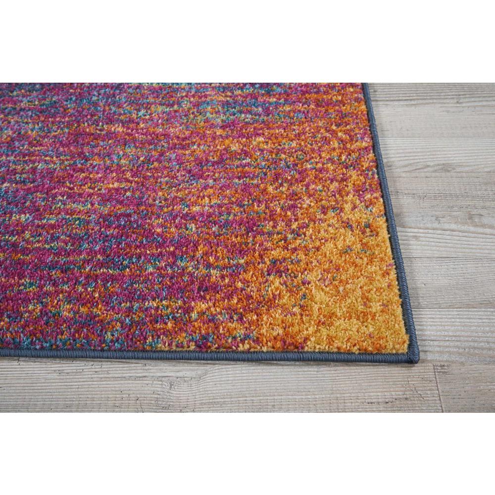 2’ x 3’ Rainbow Abstract Striations Scatter Rug - 385359. Picture 5