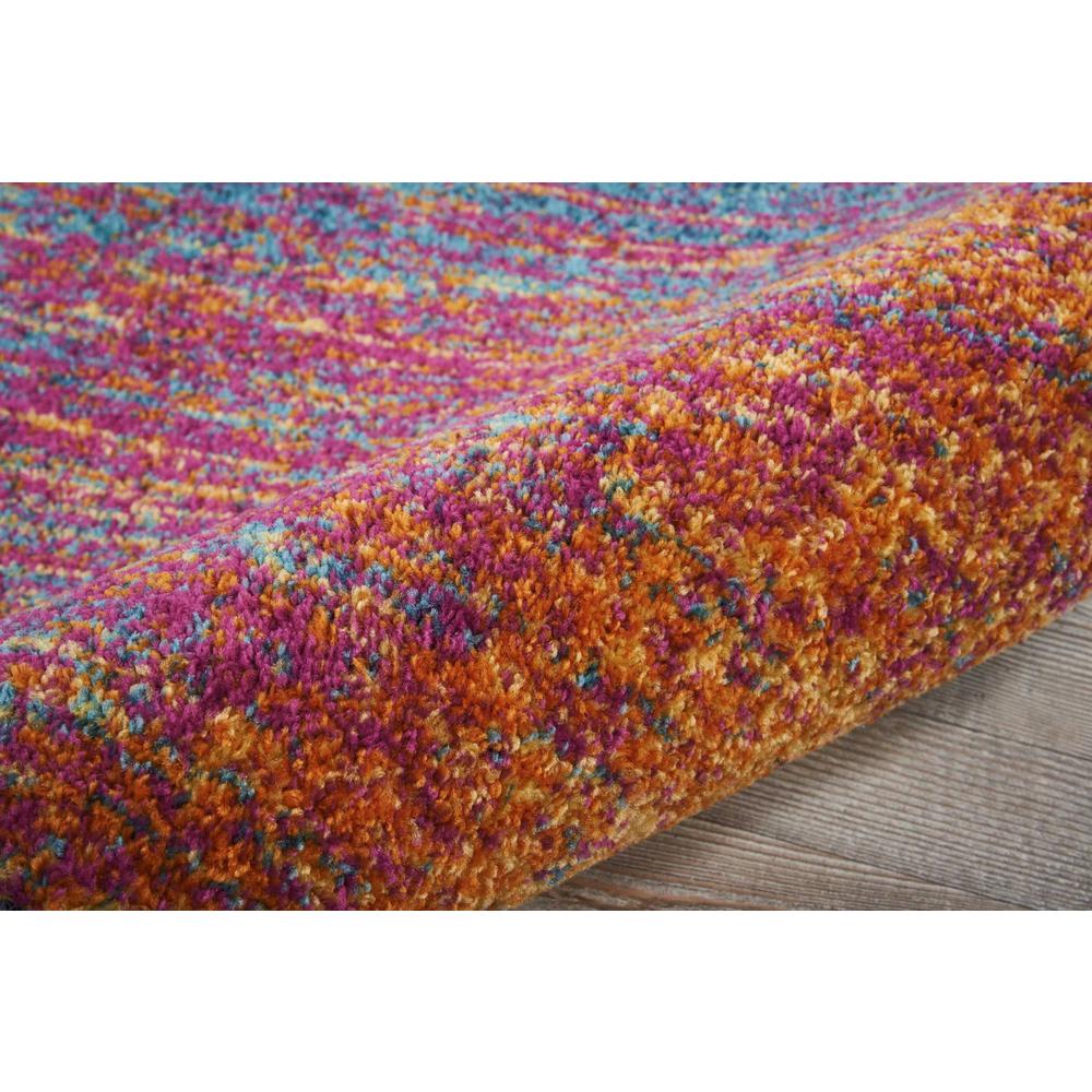 2’ x 8’ Rainbow Abstract Striations Runner Rug - 385360. Picture 3
