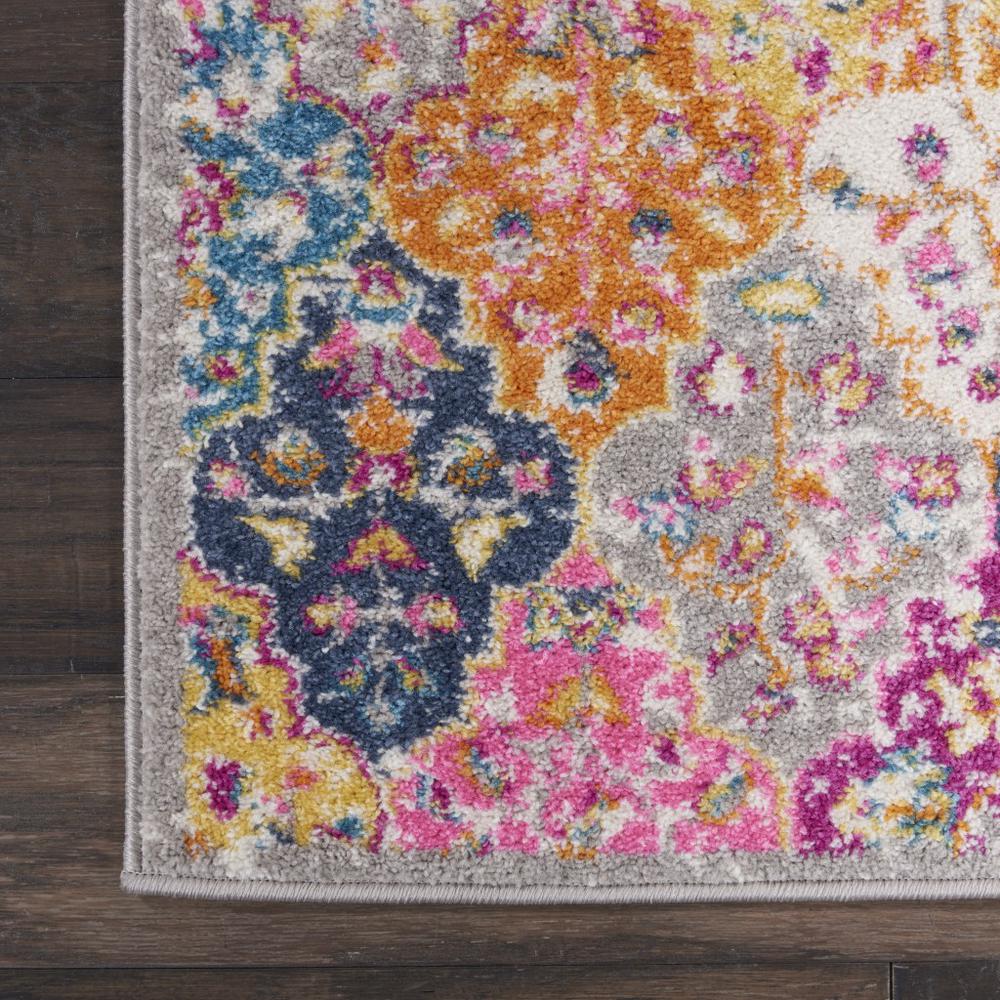 2’ x 3’ Muted Brights Floral Diamond Scatter Rug - 385506. Picture 2