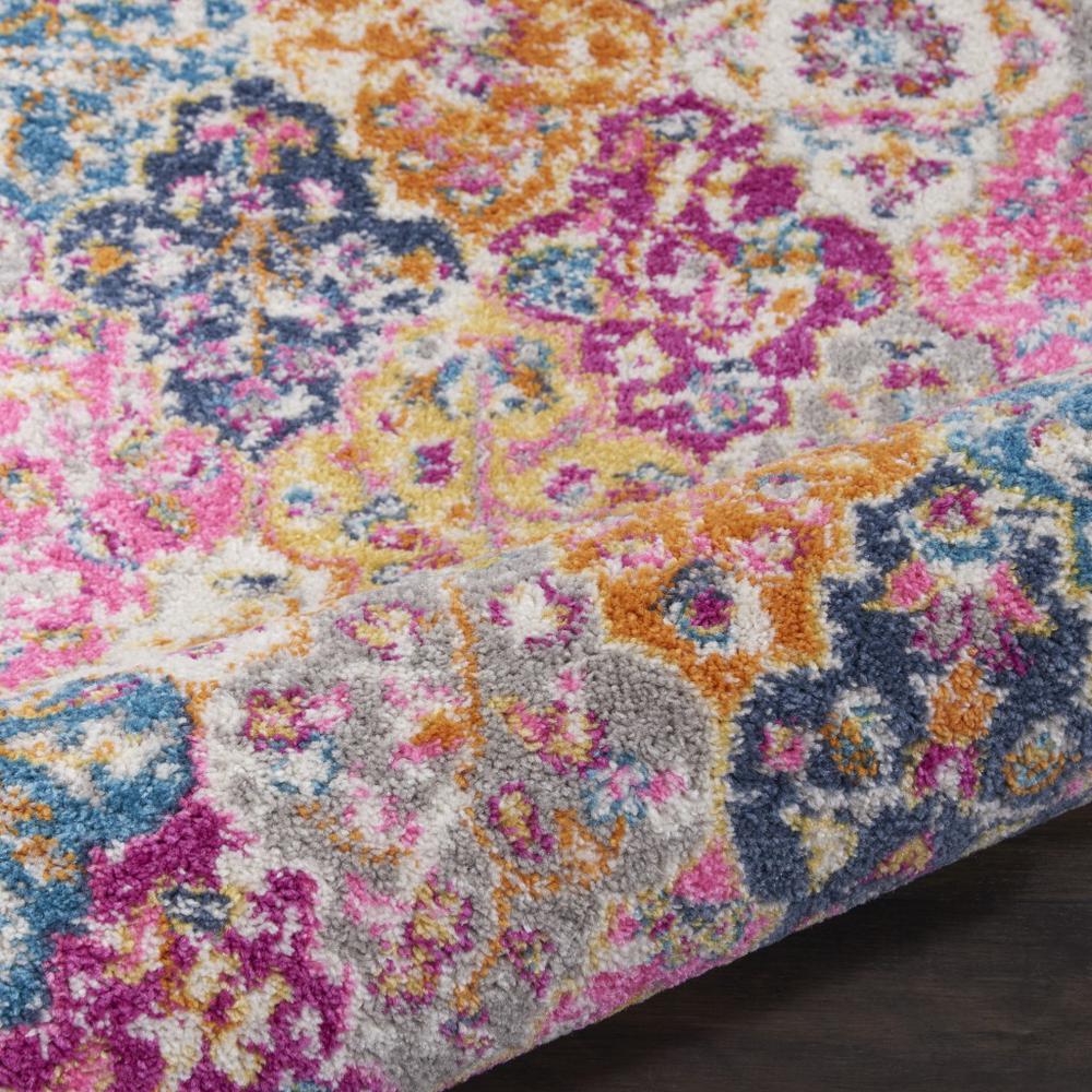 2’ x 3’ Muted Brights Floral Diamond Scatter Rug - 385506. Picture 3