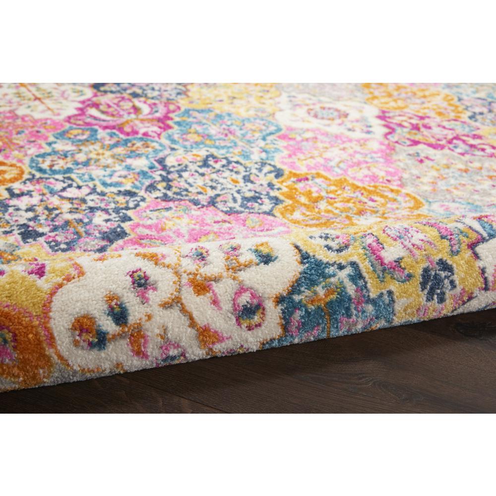 4’ x 6’ Muted Brights Floral Diamond Area Rug - 385509. Picture 3
