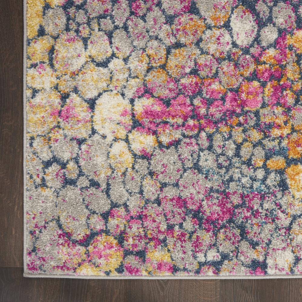 4’ x 6’ Yellow and Pink Coral Reef Area Rug - 385662. Picture 2