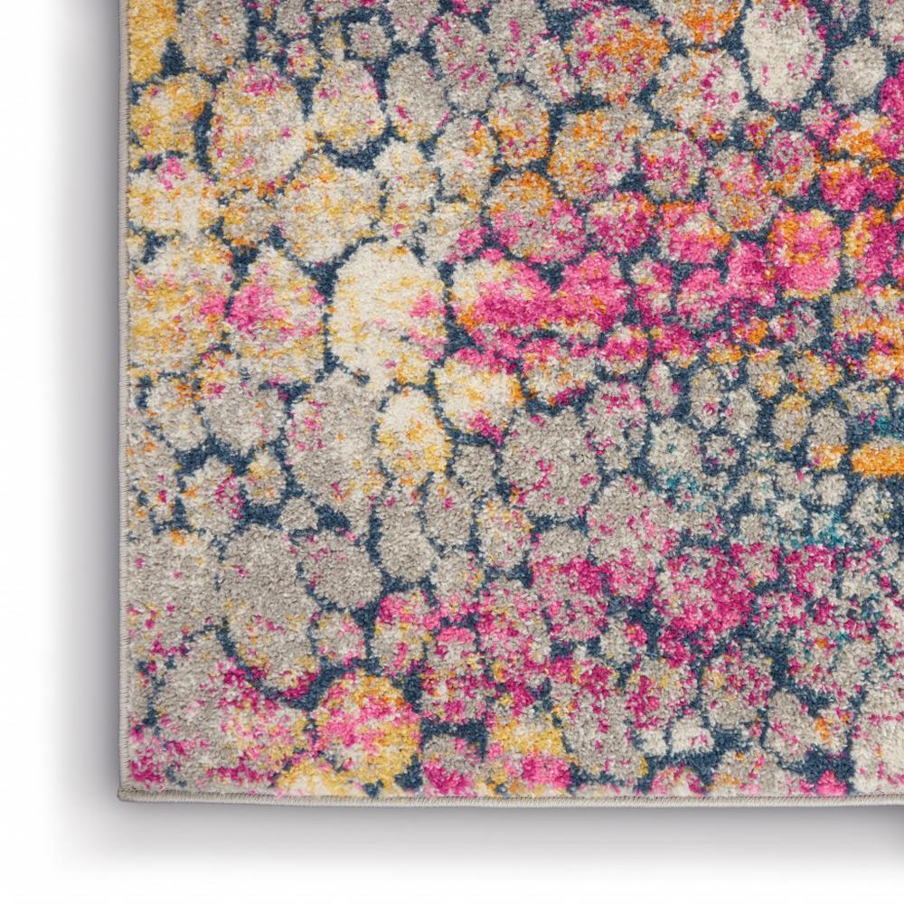 4’ x 6’ Yellow and Pink Coral Reef Area Rug - 385662. Picture 7