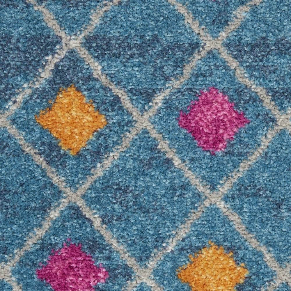2’ x 3’ Blue Jewels Geometric Scatter Rug - 385781. Picture 5