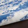 6’ x 9’ Ivory and Navy Oceanic Area Rug - 385852. Picture 2