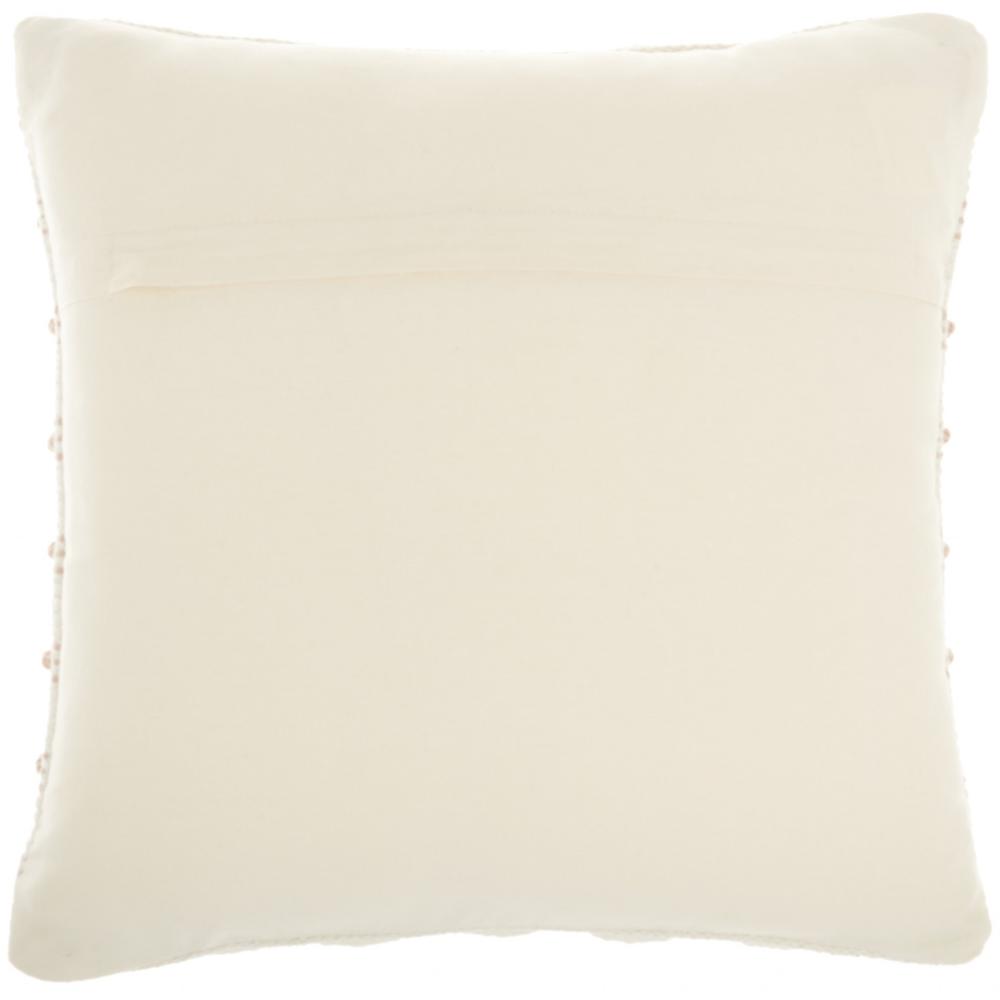 Blush and Ivory Textured Stripes Throw Pillow - 386183. Picture 2