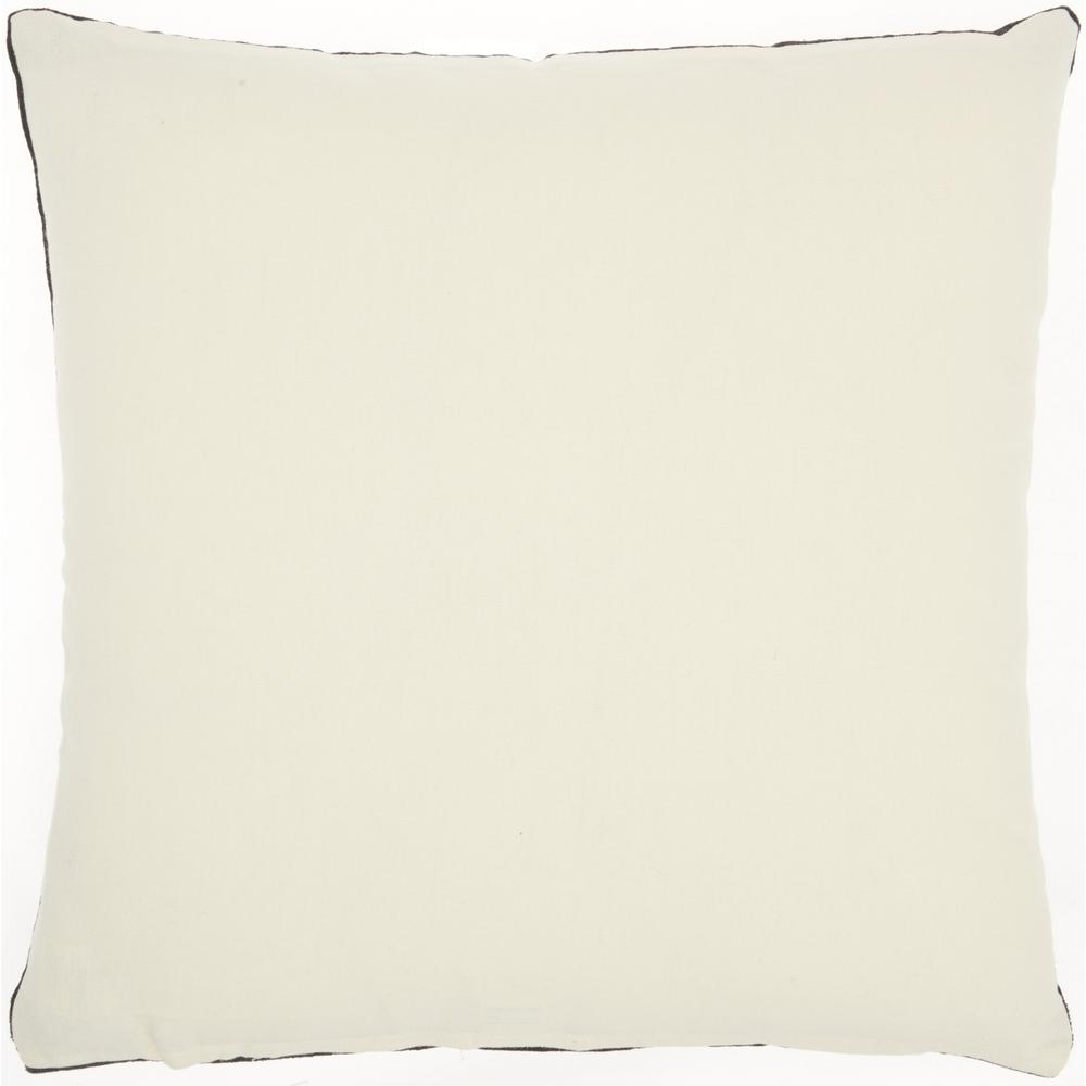 Solid Black Casual Throw Pillow - 386346. Picture 2