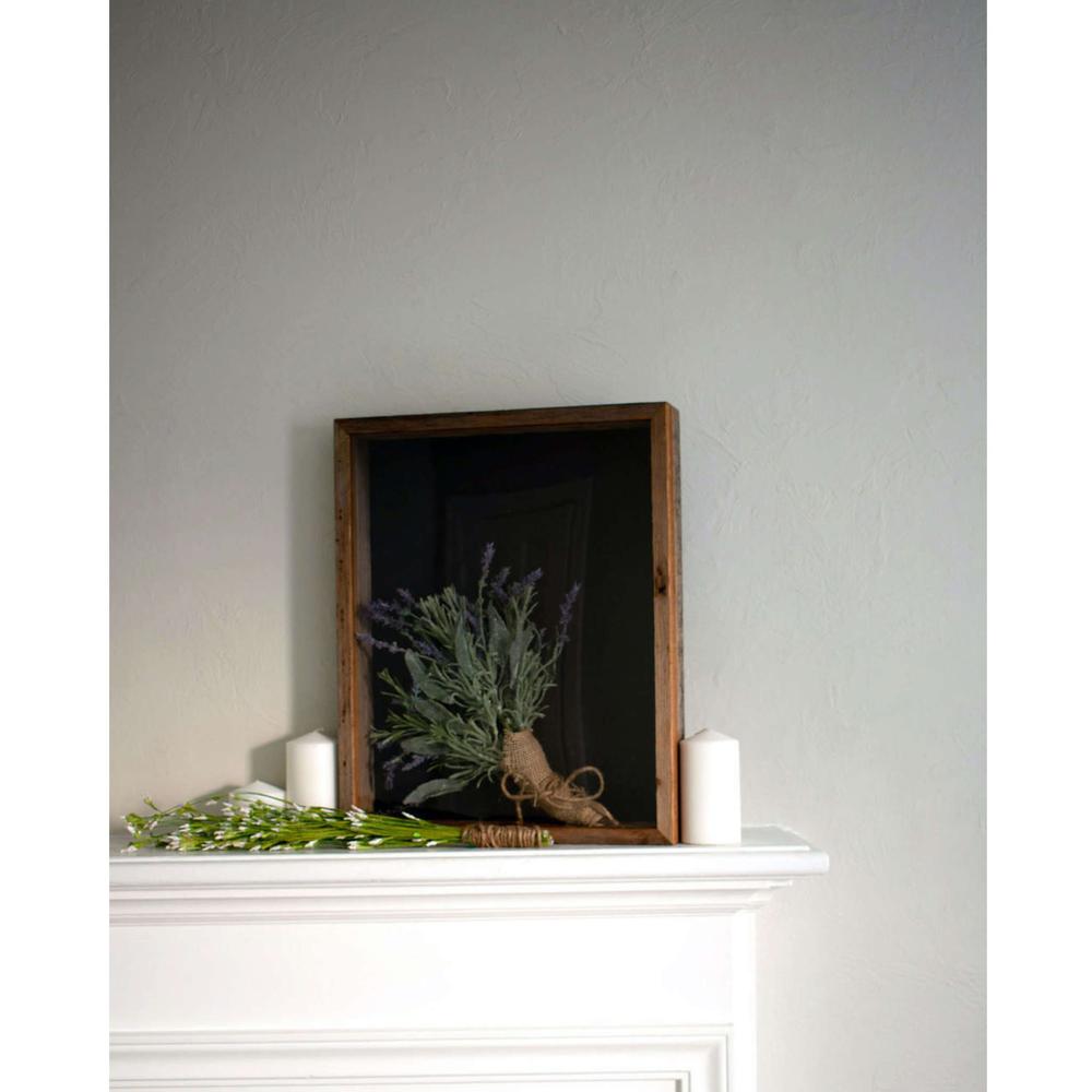 6” x 6” Rustic Farmhouse Gray Wood Shadow Box Frame - 386490. Picture 4