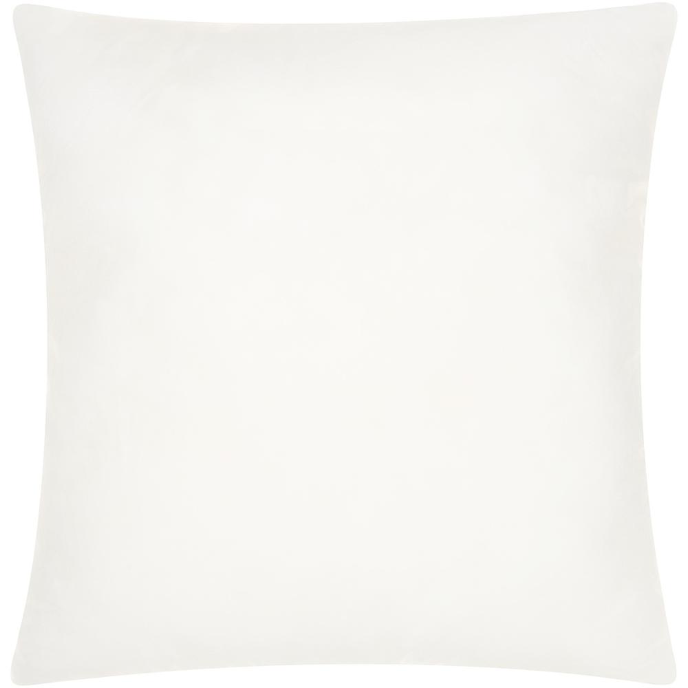 20" x 20" Choice White Square Pillow Insert - 386695. Picture 1