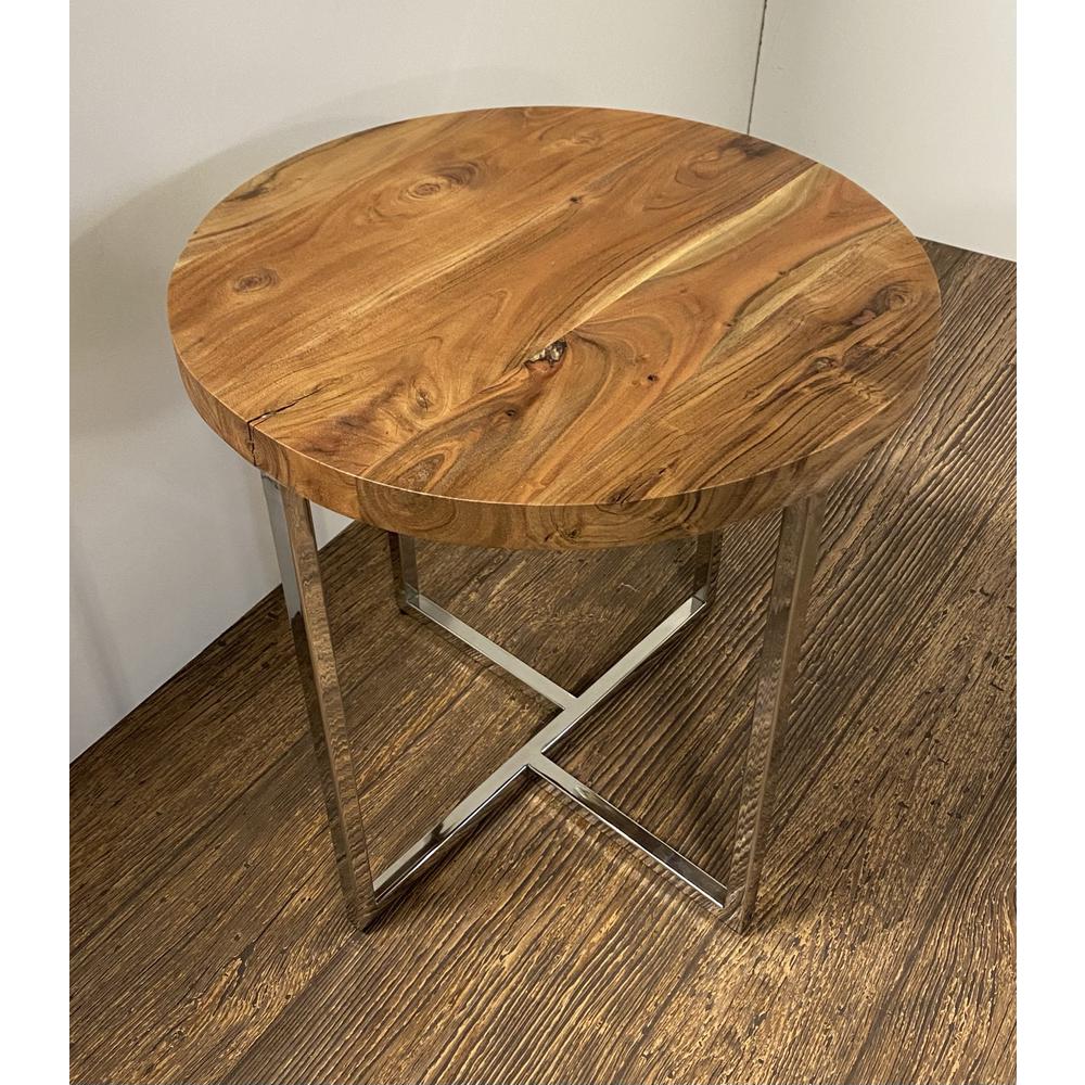 Modern Rustic Side or End Table - 387690. Picture 4