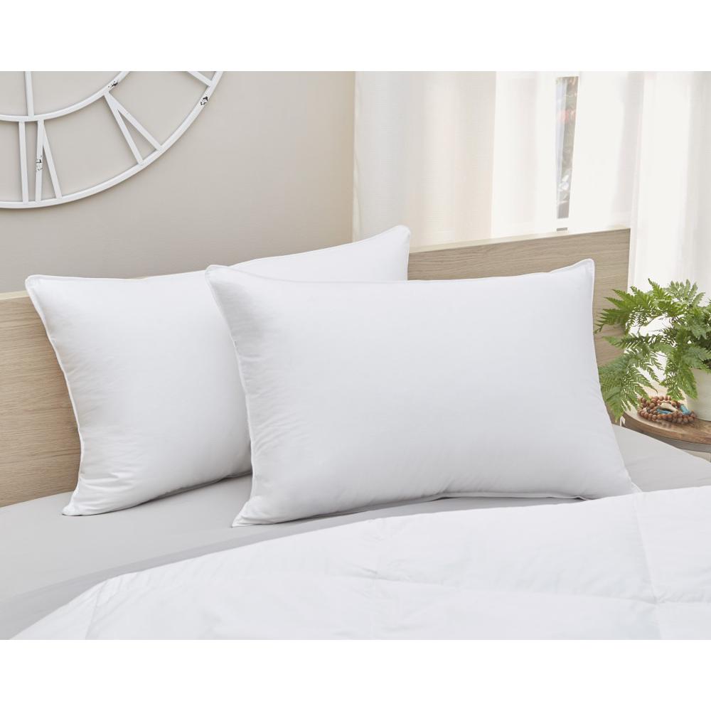 Premium Lux Down King Size Medium Pillow - 387826. Picture 1