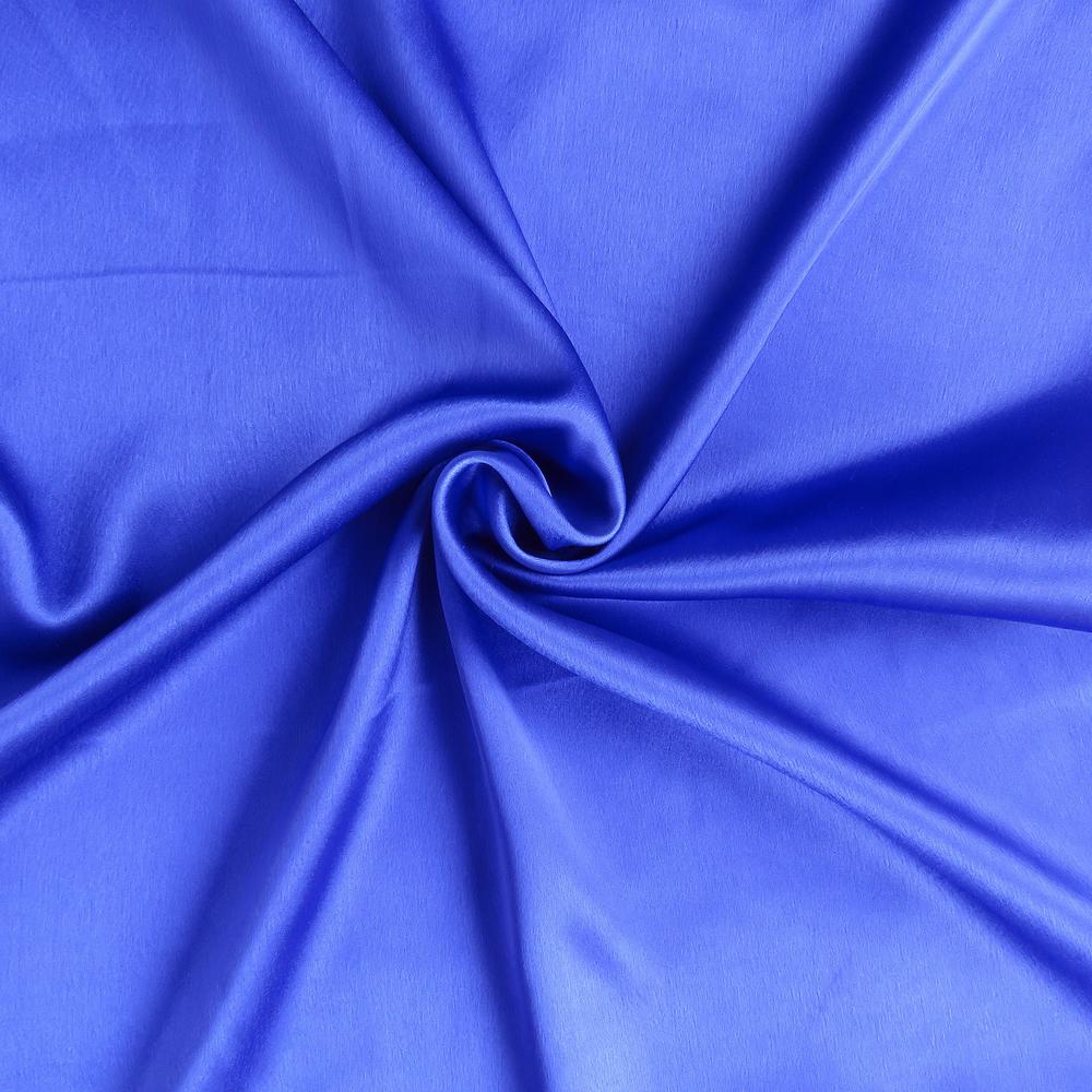Royal Blue Dreamy Set of 2 Silky Satin King Pillowcases - 387851. Picture 6
