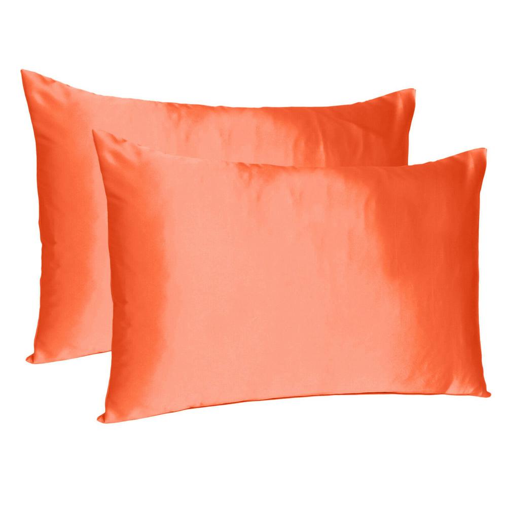 Poppy Dreamy Set of 2 Silky Satin Standard Pillowcases - 387864. Picture 1