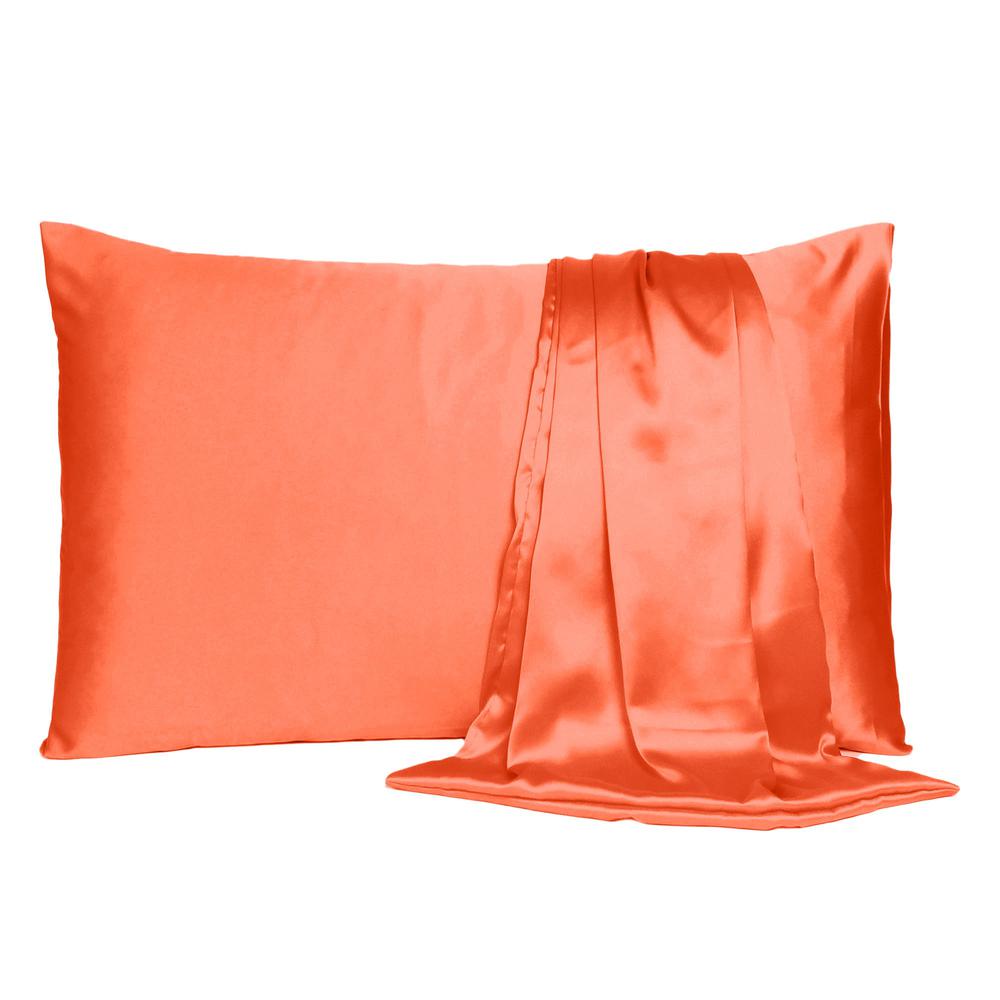 Poppy Dreamy Set of 2 Silky Satin Standard Pillowcases - 387864. Picture 2