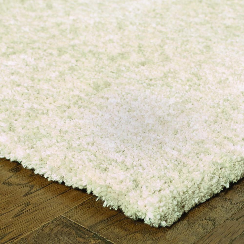 3’ x 5’ Modern Shag Ivory Indoor Area Rug - 387935. Picture 2