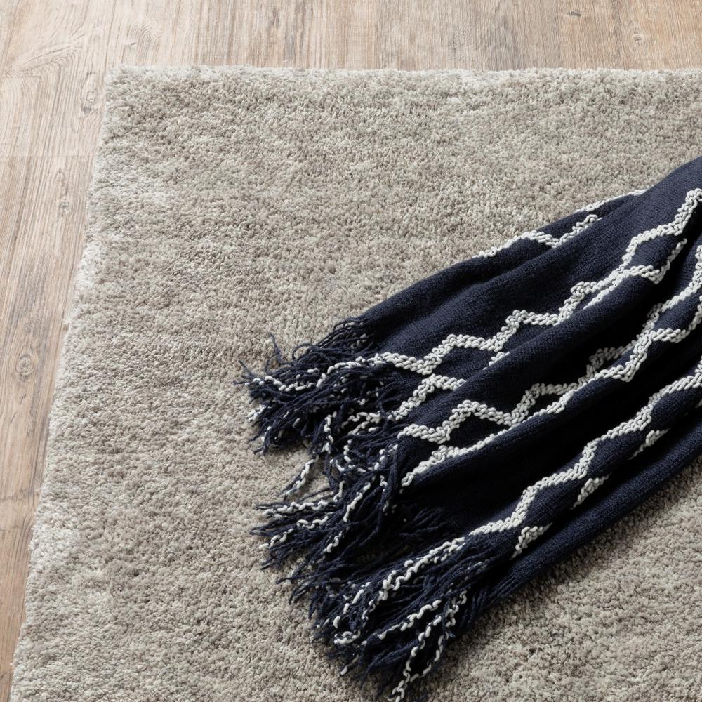 3’ x 5’ Modern Shaggy Soft Gray Indoor Area Rug - 387936. Picture 3