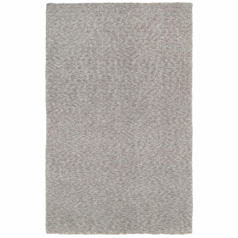 7’ x 10’ Modern Shaggy Soft Gray Indoor Area Rug - 387981. Picture 1