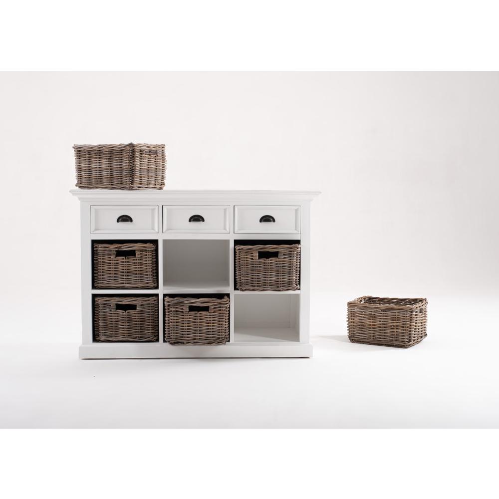 Modern Farmhouse Buffet Server with Basket Set - 388213. Picture 4