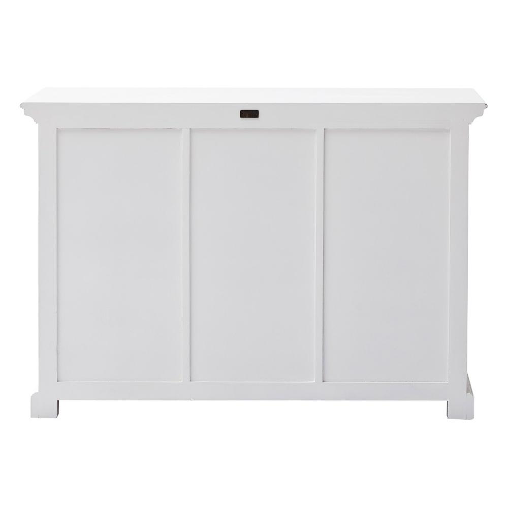 White Modern Farmhouse Large Accent Cabinet with Baskets - 388214. Picture 4