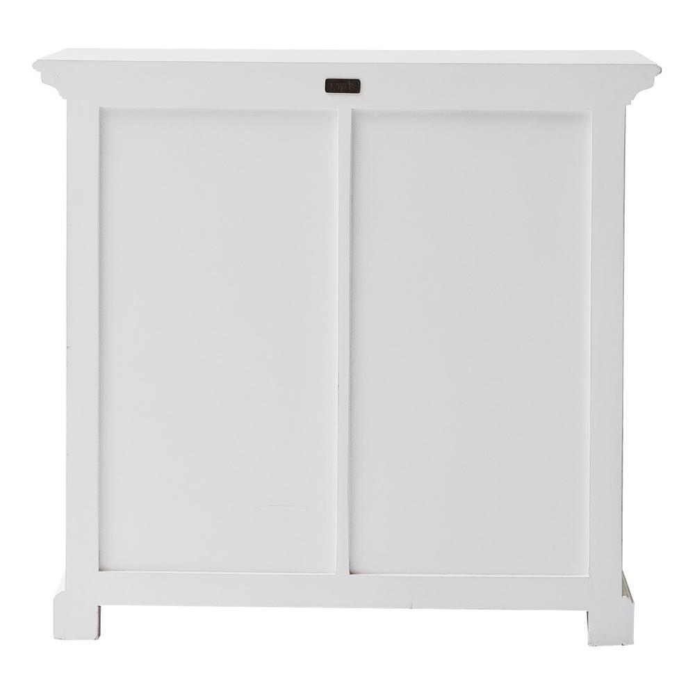 Modern Farmhouse White Medium Accent Cabinet with Baskets - 388218. Picture 4